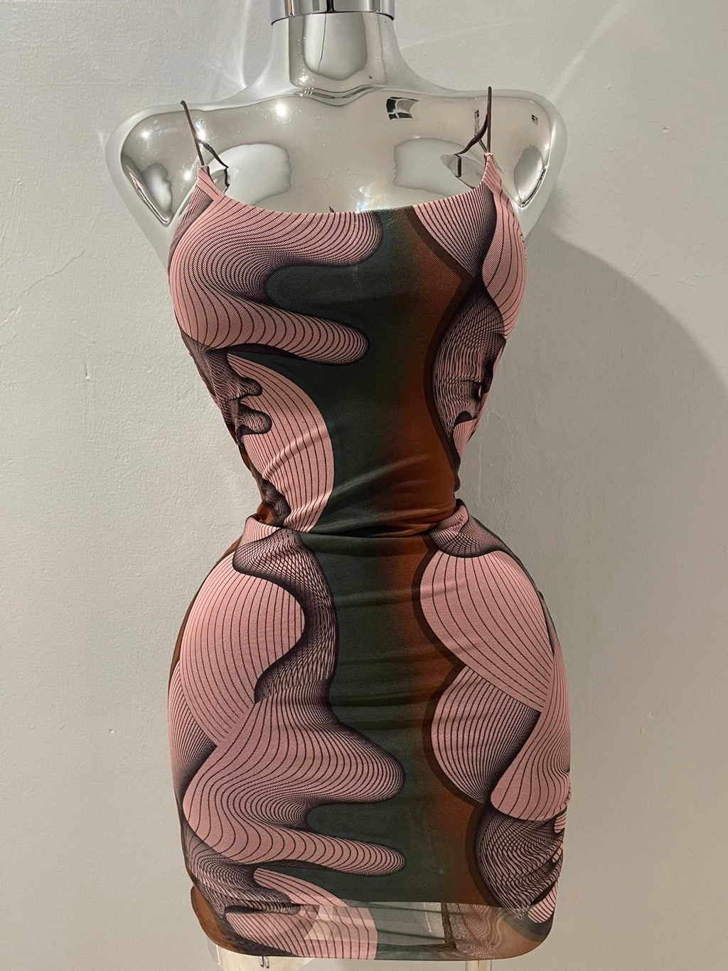 Brown Wish Mini Dress