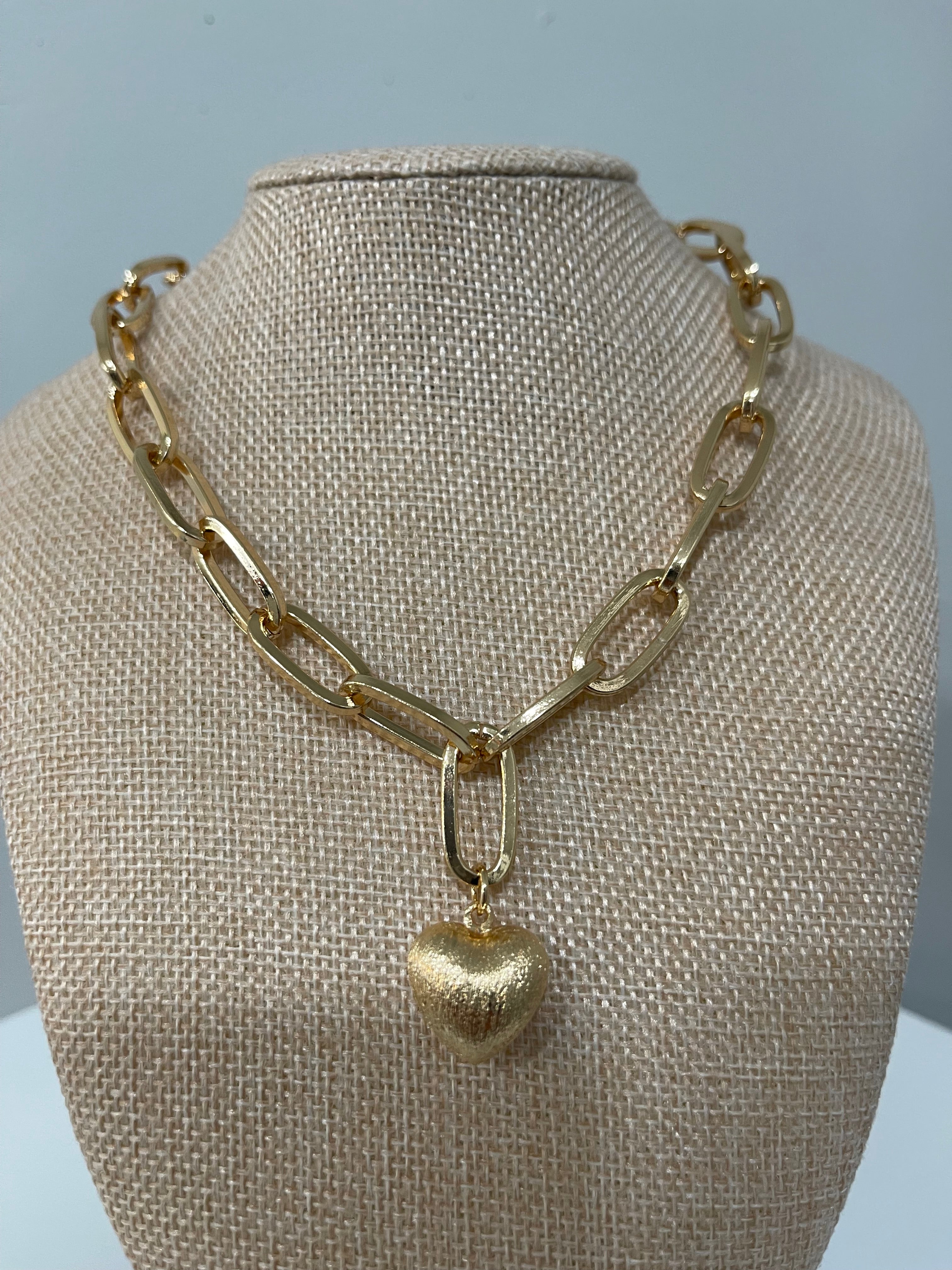 In your heart necklace