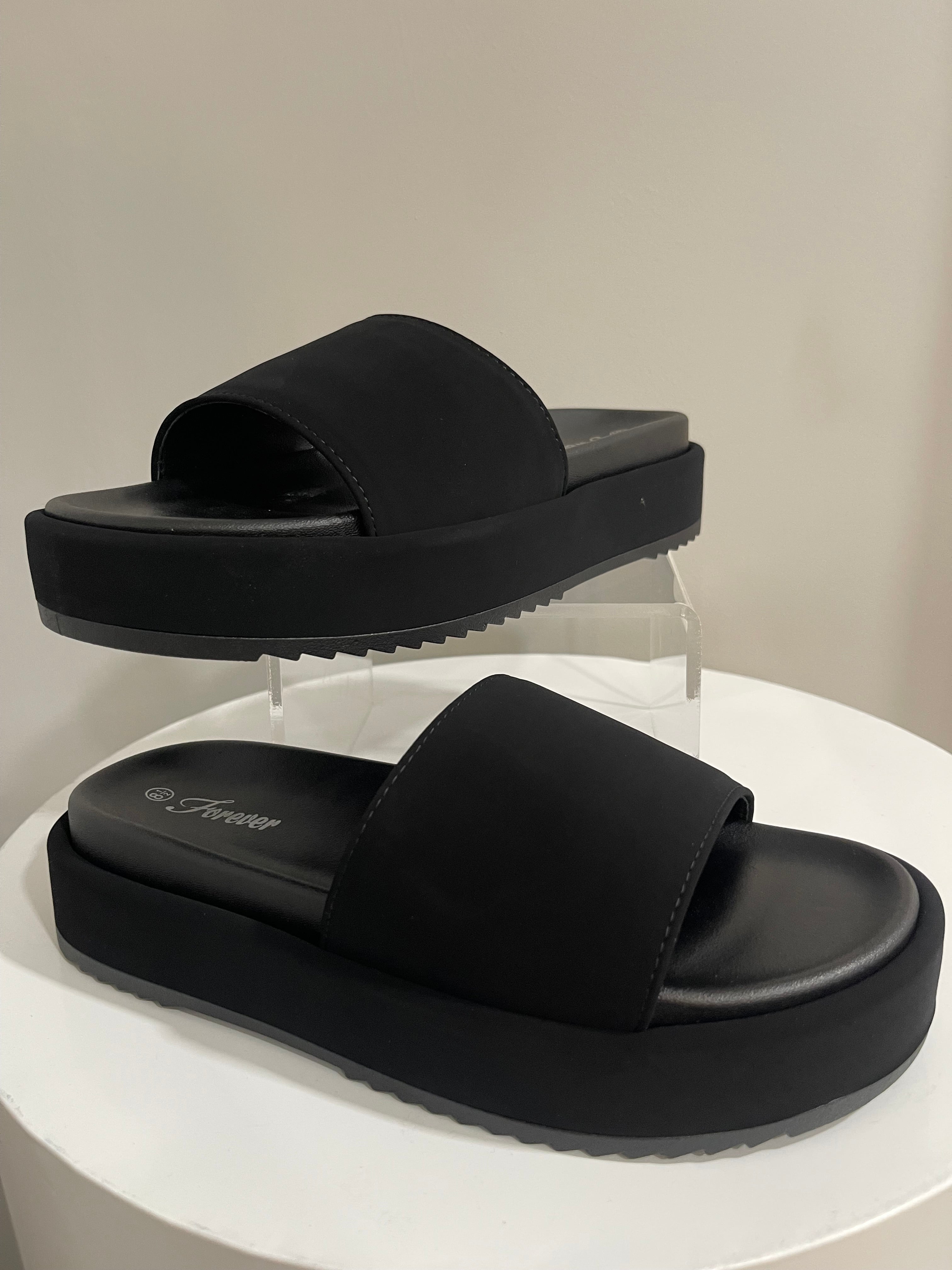 Katherine flatforms-black