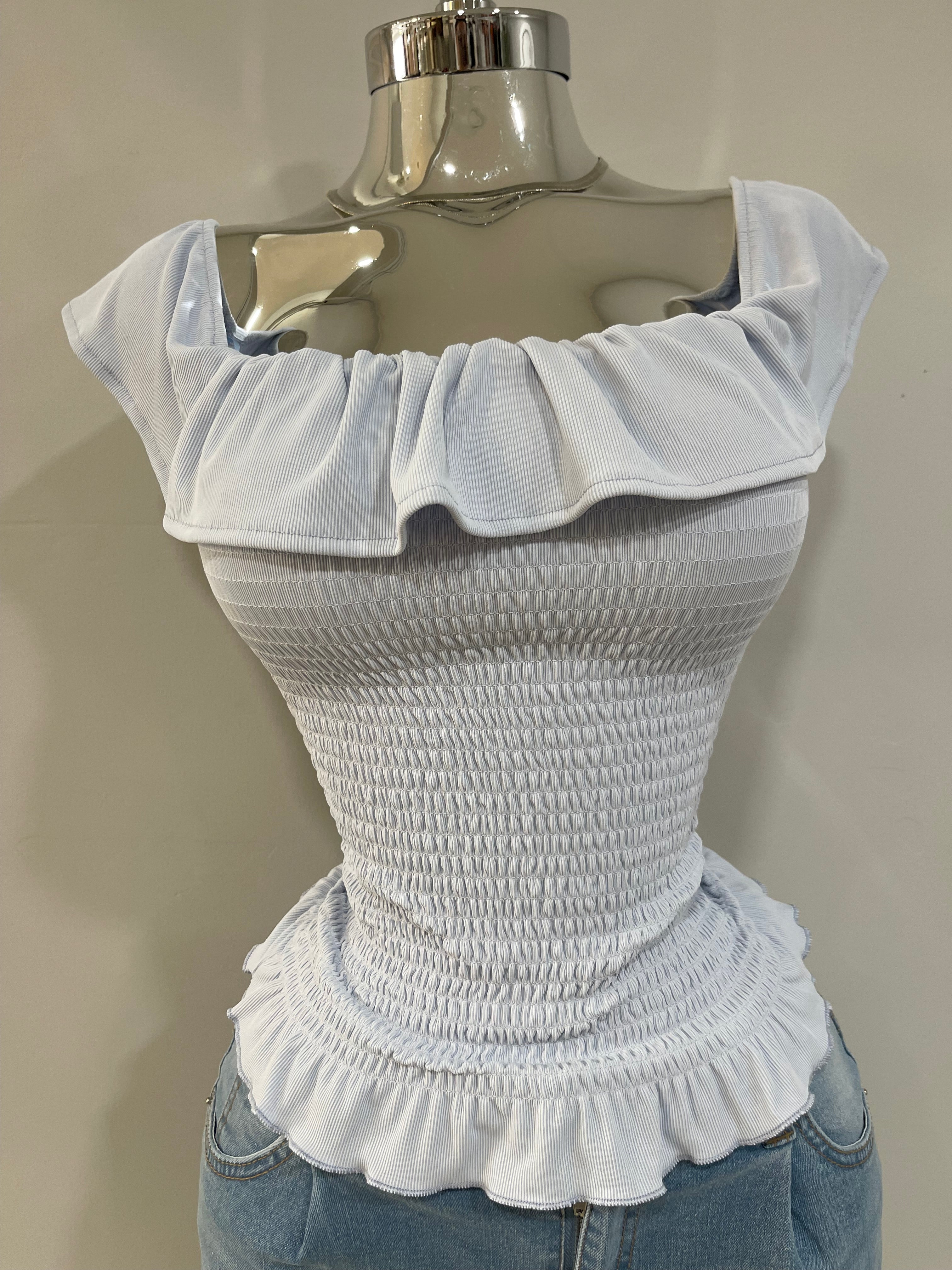 Vivienne top-light blue