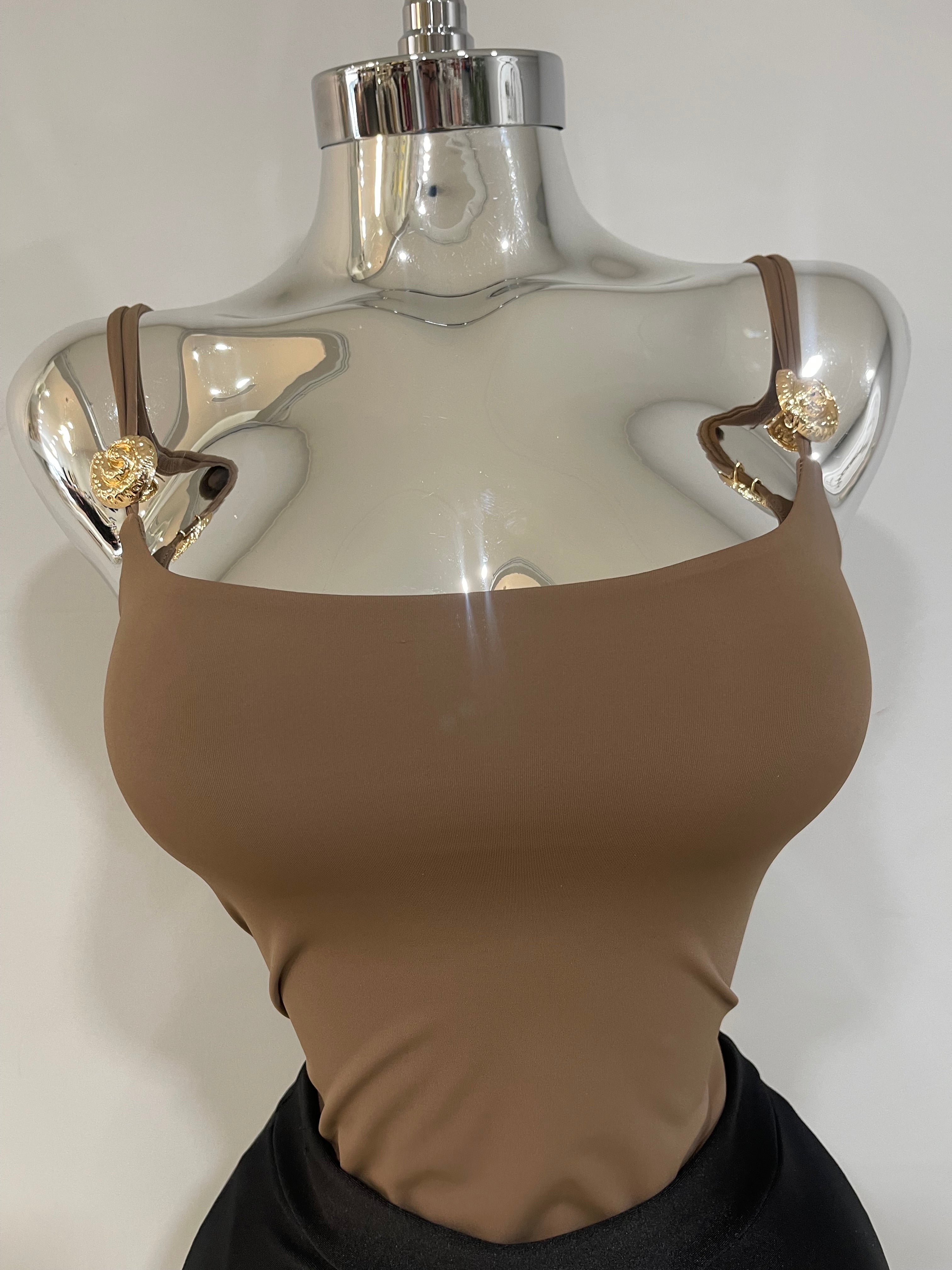 Sarina bodysuit-brown